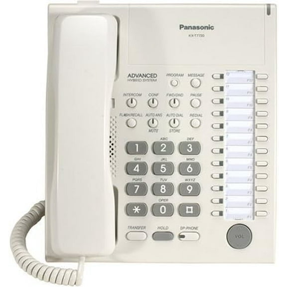 Panasonic KX-T7720-W White Phone