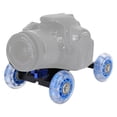 thumbnail image 1 of Domqga Mini Rail de Charge 10KG pour Bureau, Patineuse à Roulettes pour Appareil Photo Reflex, Caméscope, Roue de Caméra, 1 of 8