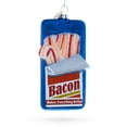 thumbnail image 2 of Bacon Pack Glass Christmas Ornament, 2 of 5