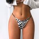 thumbnail image 1 of Bragas de algodón con Tanga de leopardo para mujer, bragas sexis con flores, Tanga de cintura baja, ropa interior con espalda en T, lencería femenina sin costuras, talla S-XXL Dengxun unisex, 1 of 2