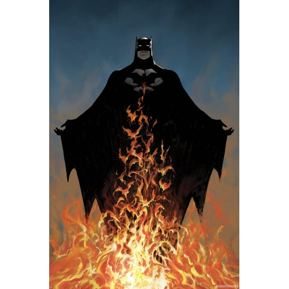 DC Comics Batman - Fire Wall Poster, 22.375" x 34"