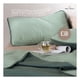 thumbnail image 3 of Edredón Ligero Real Textil + 2 Fundas de Almohada, Juego de Colcha Matrimonial, Color Verde/Verde Oscuro, 3 of 7