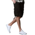 thumbnail image 6 of Matchstick Men Cotton Twill Multi-Pocket Cargo Shorts for Work Sports Outdoor, 6 of 8