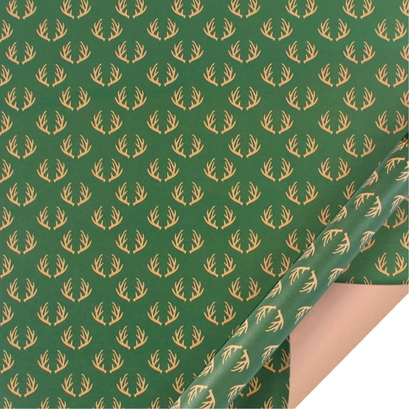 CoreLiving Holiday Wrapping Paper Sheets, Heavy Duty Eco-Friendly Vintage Christmas Gift Wrap Paper for Christmas Birthday Party Decorations, 6 Unique Designs