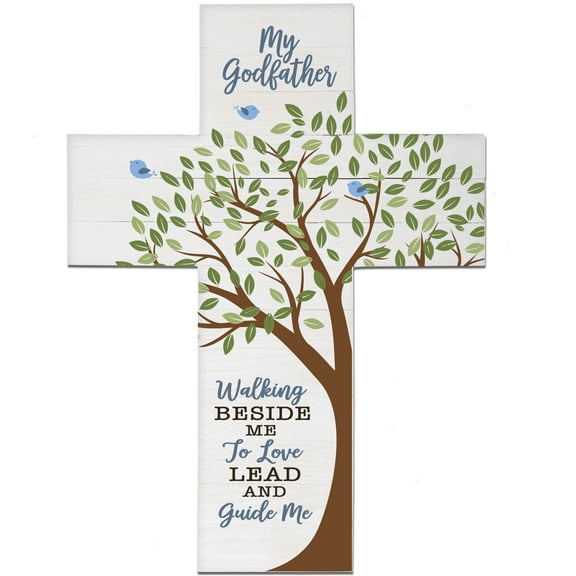Godfather Baptism Pallet Wall Cross