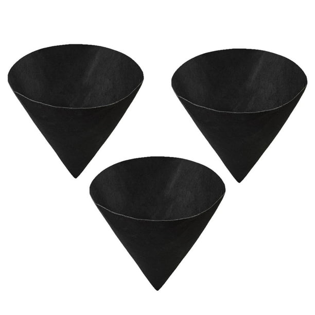 3x Revestimientos para Cestas de Jardinera Multiusos Revestimientos para Macetas Redondas en Forma de Cono para Jardín 12 pulgadas