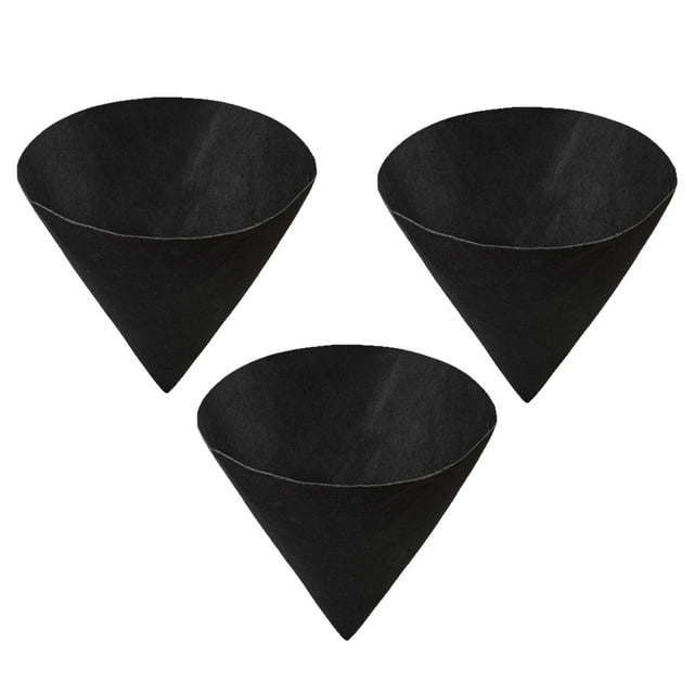 3 piezas de tela de tela cesta de canasta plegable para la decoración al aire libre en interiores 12 pulgadas