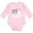 AD-Pink, variant on First Birthday Sloth 1 Year Old Boys or Girls Long Sleeve Baby Bodysuit