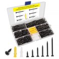 thumbnail image 1 of Kit de montaje de tornillos LERNOU #6 Wood con 300 piezas autorroscantes, 1 of 6