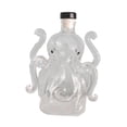 thumbnail image 1 of Decantador de whisky con forma de pulpo, botella de vino, vidrio, vacío, único, 320 ml, decorativo, transparente, regalo para hombre, para club,, 1 of 8