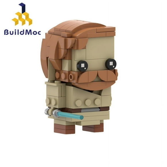 MOC-63129 Star Wars Series Obi-Wan Square Head Toys Compatible with Lego Blocks