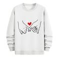 thumbnail image 3 of NuoCaiYun Sweatshirt Men's Crew Neck Fashion Valentine's Day Print Tops Long Sleeve Casual Loose Comfort Pullover, 3 of 6