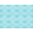 thumbnail image 1 of Ahgly Company Machine Washable Indoor Rectangle Transitional Blue Diamond Blue Area Rugs, 2' x 3', 1 of 7