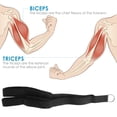 thumbnail image 2 of MasteelfCA Tricep Pull Rope Bicep Training Rope Tricep Strength Rope Pull Down Rope Home Gym Supply, 2 of 7