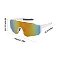 thumbnail image 3 of Colorful Unisex Outdoor Sun Glasses With Sunproof AntiGlare Lenses Glasses For Cycling Hiking for Women Men Unisex, 3 of 9