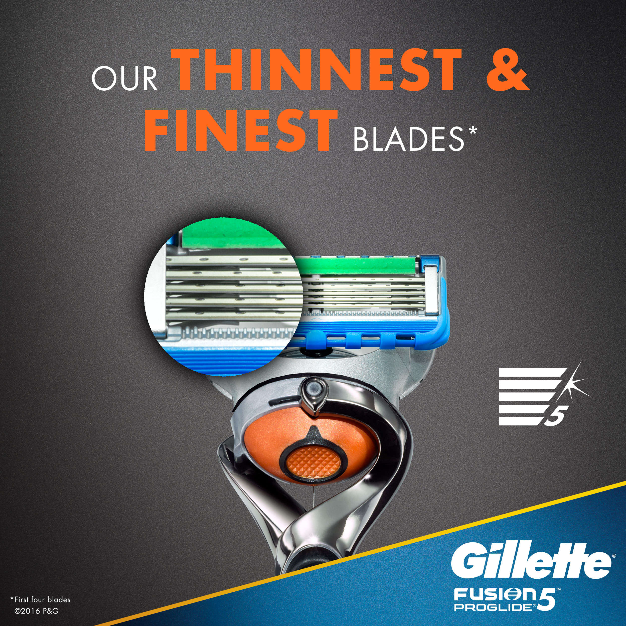 Gillette Fusion5 ProGlide Men's Razor, Handle plus 1 Blade Refill - image 3 of 6