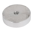 thumbnail image 2 of Unique Bargains 40mm Diameter 10mm Thickness M8 Thread Aluminum Disc Hardware for Glass Table, 2 of 2
