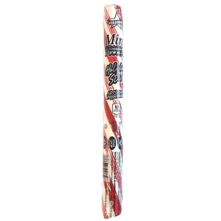Set of 4 Giant Stick Peppermint Candy Cane, 3.5 oz. Bulk Individually Wrapped Jumbo Size To Eat For Tree Decorations Sticks