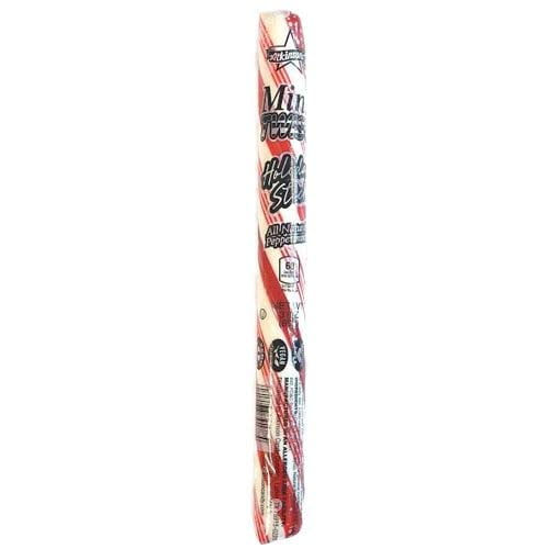 Set of 4 Giant Stick Peppermint Candy Cane, 3.5 oz. Bulk Individually Wrapped Jumbo Size To Eat For Tree Decorations Sticks