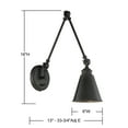 thumbnail image 6 of Stylish Morland Wall Sconce, 6 of 6
