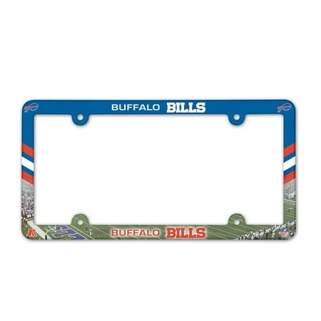 - Buffalo Bills Official NFL 12 inch x 6 inch Plastic License Plate Frame by Wincraft