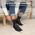 thumbnail image 3 of Merino Wool Hiking Socks for Men 5 Pairs Thermal Warm Winter Thick Cushion Moisture Wicking Crew Boot Socks, 3 of 4