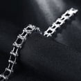 thumbnail image 2 of Unisex Stainless Steel Bike Charm Bracelet, Modern Wristband Jewelry Accessory for Men and Women, and Stylish, 2 of 3