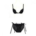 thumbnail image 5 of Woman Girl Lace Push Up Front Buckle Underwear Lingeries Bra Sets 32-36B, 5 of 9