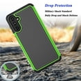 thumbnail image 7 of Takfox For Samsung Galaxy A13(5G)Phone Case Heavy Duty Shockproof Rugged Cover Hard Plastic & Soft Silicone Dual Layer Protective Bumper Phone Case for Galaxy A13(5G),Green, 7 of 7