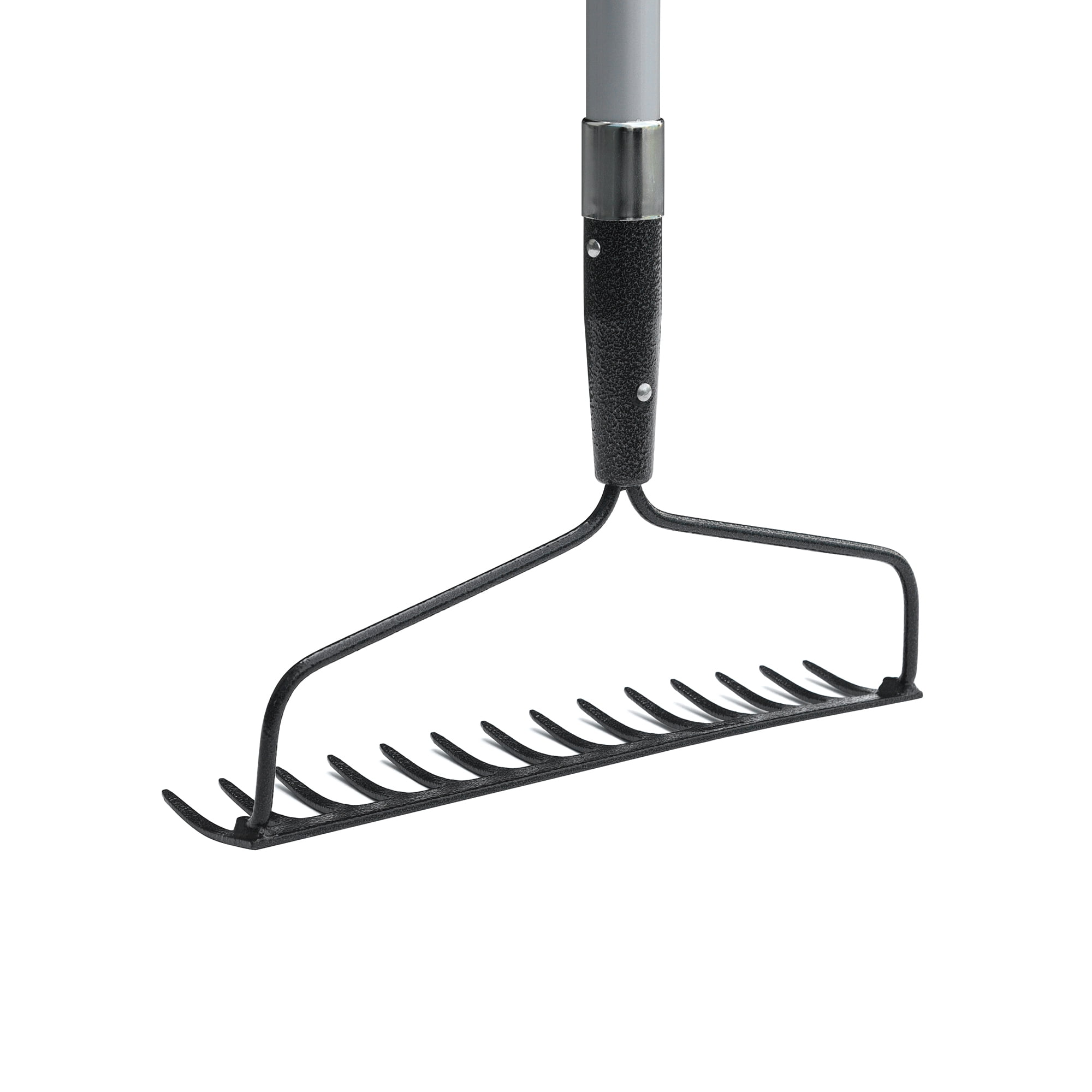 Expert Gardener Fiberglass Bow Rake with Comfort Grip and 14-Tine Design