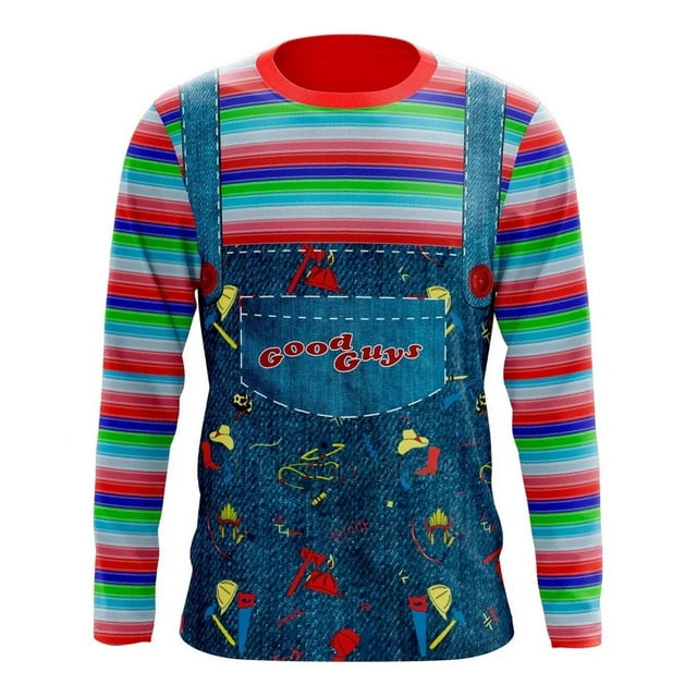 Playera Sublimada Chucky Manga Larga