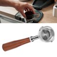 thumbnail image 1 of Durable 58mm Bottomless Portafilter With Stainless Steel Handle Oblique Ear Filter, Replacement Part For Coffee Machines Achieve Perfect Extraction And Enjoy Rich Flavors, 1 of 8