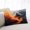 Burnt Orange Black, variant on Burnt Orange Black Abstract Art Pillow Covers 20x36 Inch King Size, Modern Art White Decorative Pillowcase with Zipper, Microfiber Pillow Protector, Breathable Pillowcases for Sofa Bed Living Room