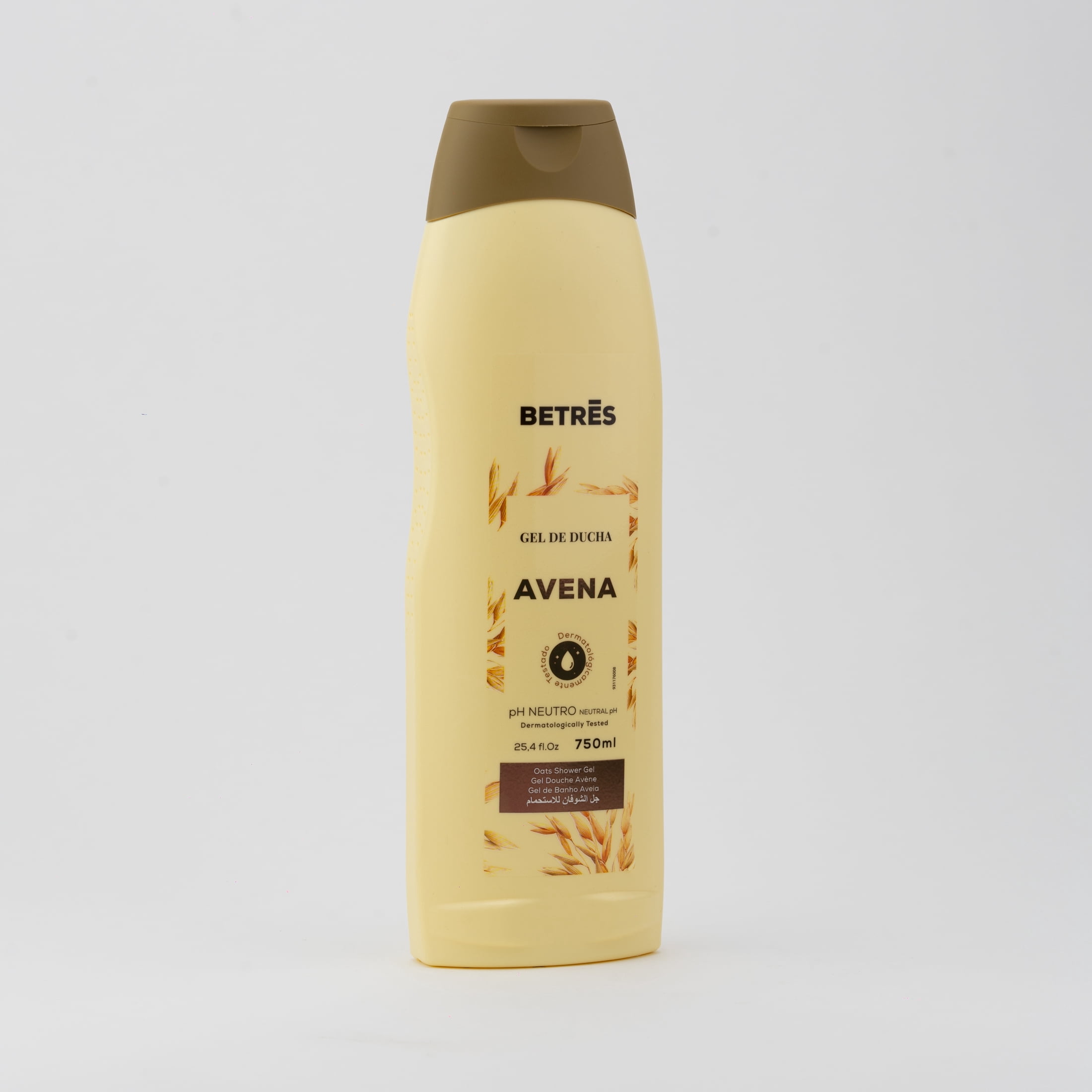 Betres Oatmeal Body Wash, Aloe And Glycerin, 25.4 fl. Oz.