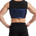 thumbnail image 4 of Men Sweat Sauna Shaper Vest Stretchable Bodycon Yoga Running Gym Compression Shapewear, 4 of 8