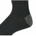 thumbnail image 4 of Sierra Socks Men's Wool-Blend Hiking Socks, Comfortable Crew Socks for Outdoors, Warm Breathable Crew Mens Socks, 2 Pair Pack, 4 of 7
