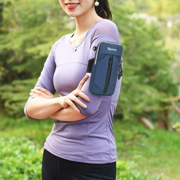 RuiJiao Universal Waterproof Smartphone Arm Bag - Ideal for Running and Outdoor Fitness, Adjustable Arm Strap, Secure Phone Pouch for Exercise