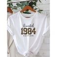 thumbnail image 1 of Camiseta de cumpleaños 1984 para una mujer de 40 años, 1 of 6