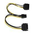 thumbnail image 3 of Cable de alimentación del adaptador, cable de alimentación SATA 1 Adaptador de alimentación de gráficos Cable de alimentación SATA Elegante y moderno, 3 of 8