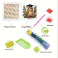 thumbnail image 3 of 5D DIY Taladro Parcial Con Forma Especial Búho Navidad 22 8x22 8 Cm, 3 of 8