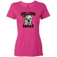 thumbnail image 3 of Inktastic Dog Bulldog Squad Women's T-Shirt, 3 of 5