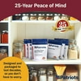 thumbnail image 5 of 4Patriots 1-Week Emergency Food Supply Survival Kit - Freeze-Dried, Designed to Last 25 Years - 42 Servings of Delicious Breakfast, Lunch, & Dinner, 5 of 10