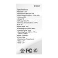 thumbnail image 5 of Satco 6.5 Watt T6 LED - Clear Finish - E12 Base - 5000K - 120 Volt, 5 of 8