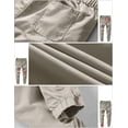 thumbnail image 5 of Pantalones tipo chándal tipo chándal para hombre, algodón blanco roto de 30 pulgadas, 5 of 5