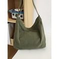thumbnail image 4 of Fashionable Simple Large Capacity Casual Crossbody Sling Bag For Men, Canvas Bag, Vintage Style, Washed Canvas Material, 4 of 5