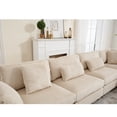 thumbnail image 5 of Beige Corduroy Modular Sofa, Easy Assembly / Create a Comfortable Residential Space, 5 of 6