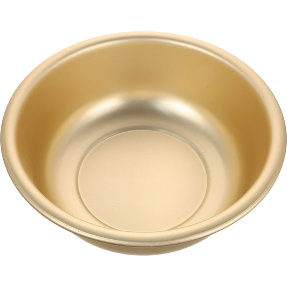 Aluminum Traditional Basin Large Capacity Metal Bowl Round Washing Basin Deepen Basin