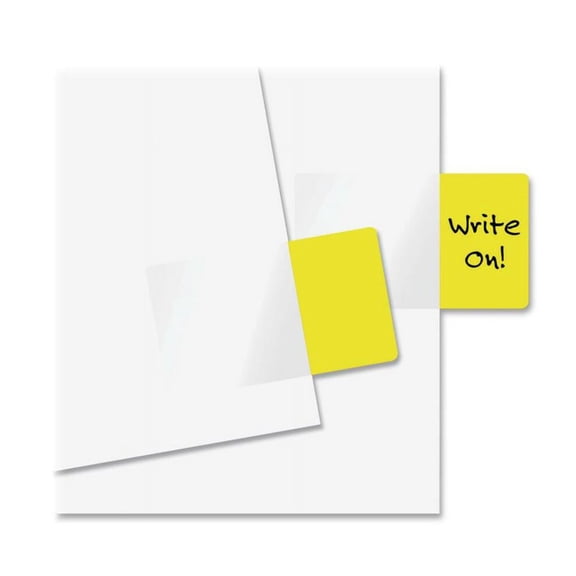 Redi-Tag, RTG76805, Standard Size Page Flags, 50 / Pack, Yellow