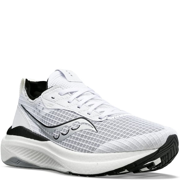 Saucony Women's Freedom CROSSPORT Sneaker, White/Black, 11