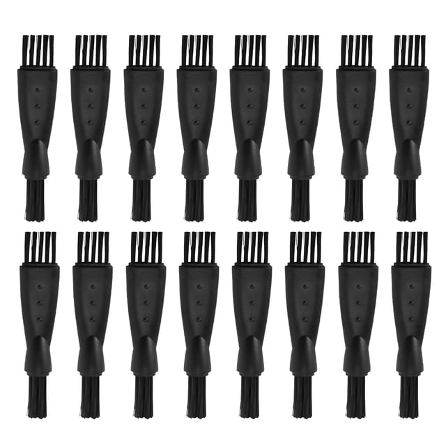 LOLIPPYY 100Pcs Multipurpose Razor Cleaning Brush with Soft Nylon Bristles for Home Use and Travel